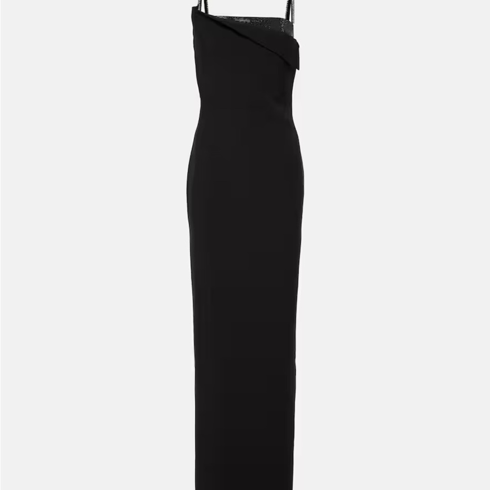 Roland Mouret Embellished Crêpe Evening Gown - Size US 4 // worn once - Picture 5 of 6